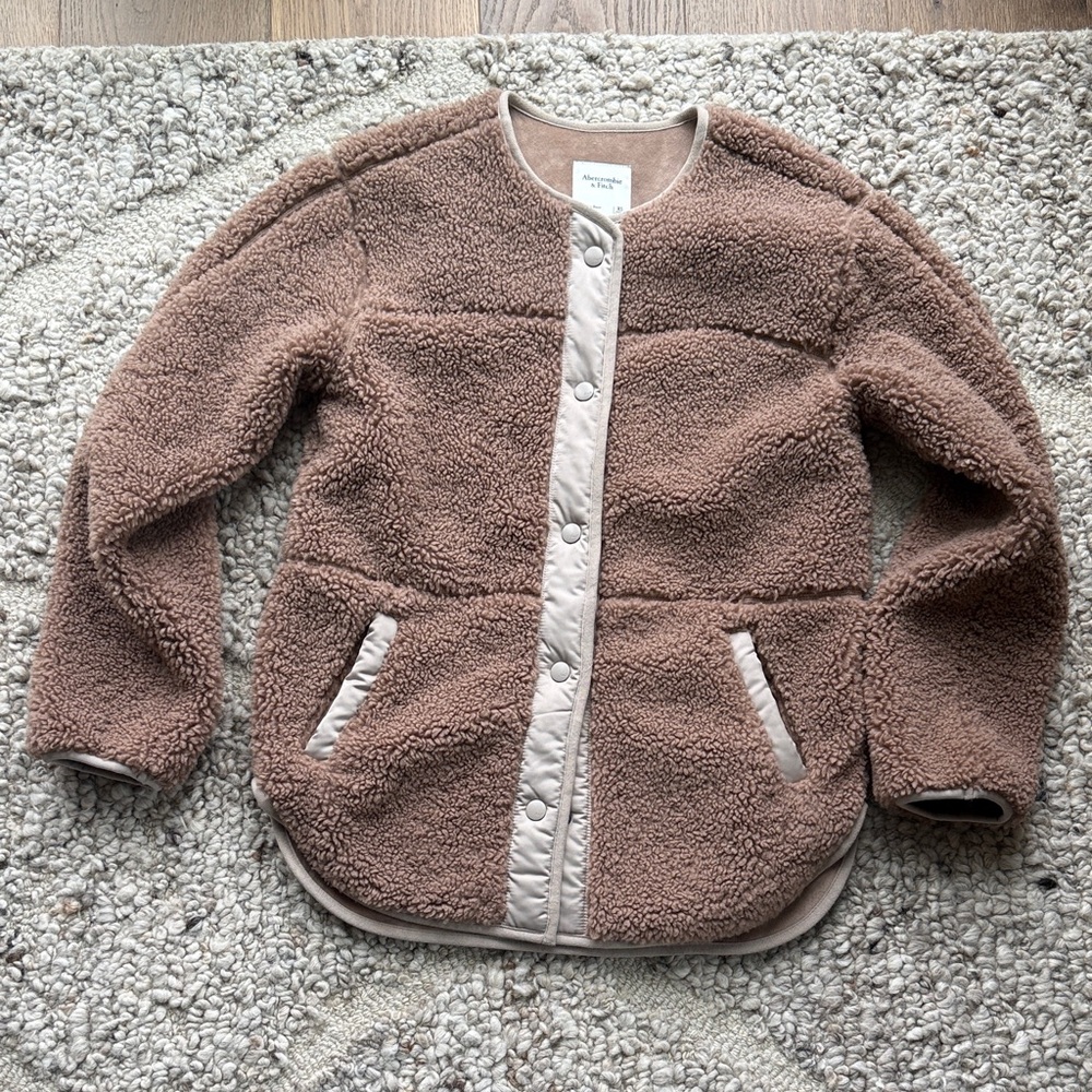 Sherpa Liner Jacket Fleece Soft Teddy